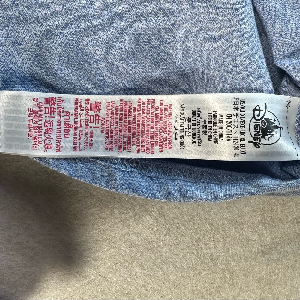 Disney Mickey Mouse Vintage Graphic T-Shirt 80s Size XL Disney World - Picture 6 of 8